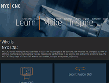 Tablet Screenshot of nyccnc.com